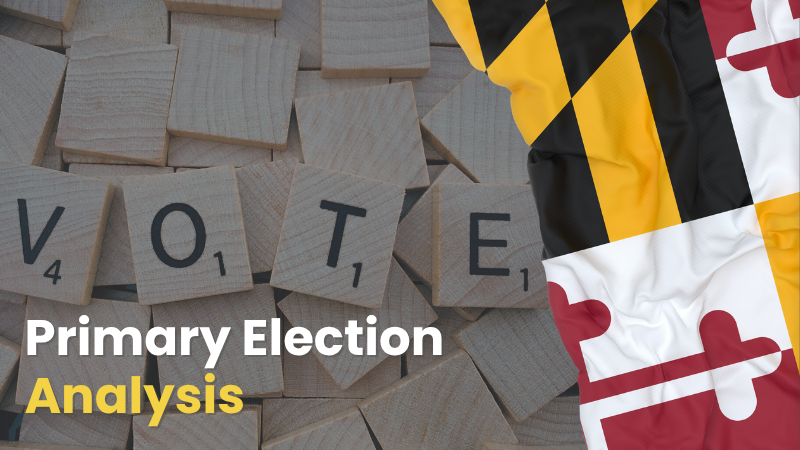 Maryland primary election analysis banner